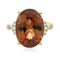 Bague en or et Tourmaline néon du Congo (CIRARI)