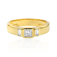 Bague en or et Diamant IF (D)