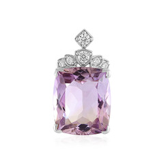 Pendentif en argent et Amétrine d'Anahi