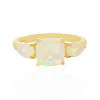 Bague en argent et Opale Welo