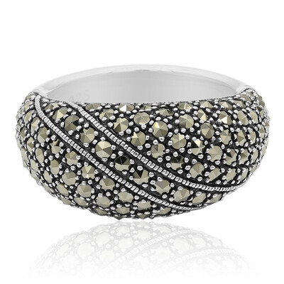Bague en argent et Marcassite