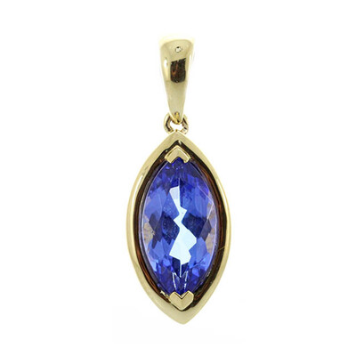 Pendentif en or et Tanzanite AAA (CIRARI)