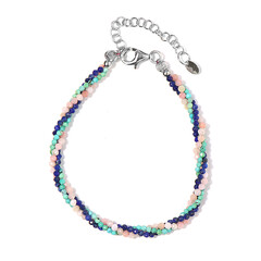 Bracelet en argent et Lapis-Lazuli