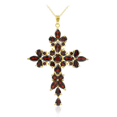 Collier en argent et Grenat