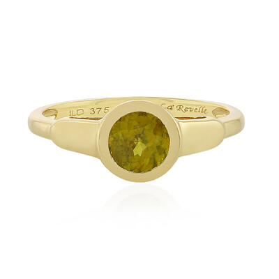 Bague en or et Sphène (La Revelle)
