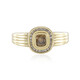 Bague en or et Diamant chocolat SI2 (de Melo)