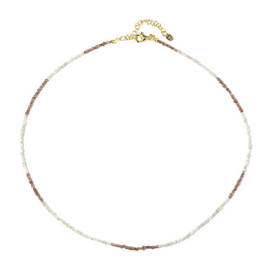 Collier en argent et Diamant couleur argent
