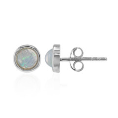 Boucles d'oreilles en argent et Opale Welo