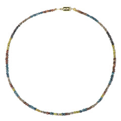 Collier en argent et Diamant fantaisie(Adela Silber)
