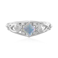 Bague en argent et Opale Welo