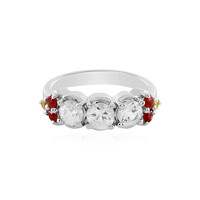 Bague en argent et Zircon