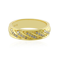 Bague en argent et Diamant I4 (J)