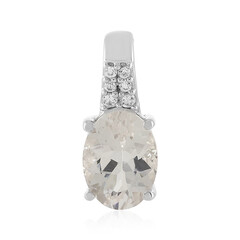 Pendentif en argent et Danburite