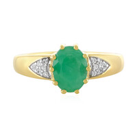 Bague en argent et Emeraude de Socoto