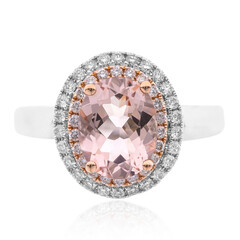 Bague en or et Morganite (CIRARI)