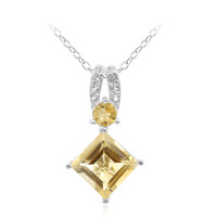 Collier en argent et Citrine