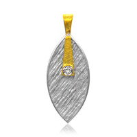 Pendentif en argent et Topaze blanche