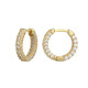 Boucles d'oreilles en argent et Zircon
