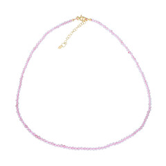 Collier en argent et Quartz Fraise