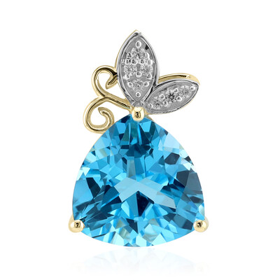 Pendentif en or et Topaze de Marambaia