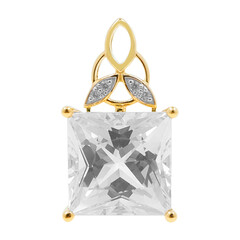 Pendentif en or et Danburite