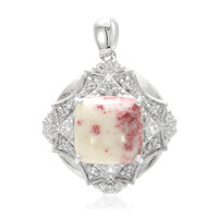 Pendentif en argent et Cinabre