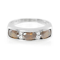 Bague en argent et Sphène