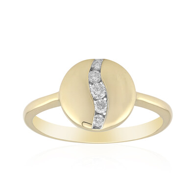 Bague en or et Diamant SI1 (G) (Annette)