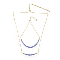 Parure en argent et Tanzanite