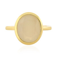 Bague en argent et Pierre de Lune blanche