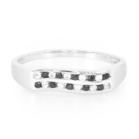 Bague en argent et Saphir blanc
