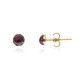 Boucles d'oreilles en or et Grenat Rhodolite (CUSTODANA)