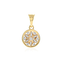 Pendentif en argent et Diamant I2 (I)