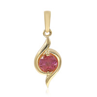 Pendentif en or et Pezzottaïte