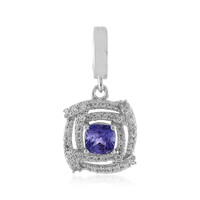 Pendentif en argent et Tanzanite