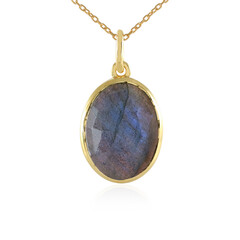 Collier en argent et Labradorite