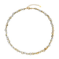 Collier en argent et Citrine