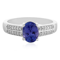 Bague en argent et Tanzanite