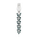 Pendentif en argent et Diamant fantaisie