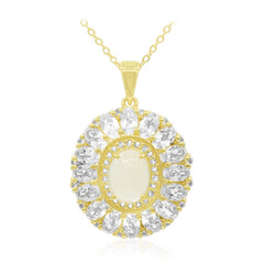 Collier en argent et Opale Welo