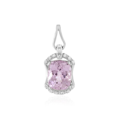 Pendentif en argent et Kunzite