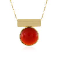 Collier en argent et Cornaline