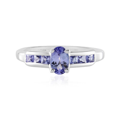 Bague en argent et Tanzanite