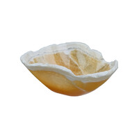 Bol en calcite orange