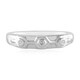 Bague en argent et Diamant I2 (I)