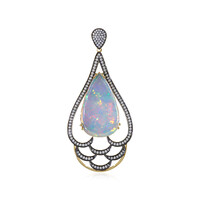 Pendentif en or et Opale Welo (AMAYANI)