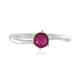 Bague en argent et Rubis de Bemainty