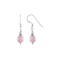 Boucles d'oreilles en argent et Kunzite