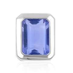 Pendentif en argent et Fluorite à couleur changeante