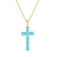 Collier en argent et Turquoise Sleeping Beauty